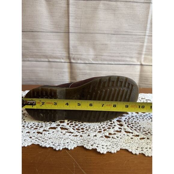 Doc Dr Martens Cherry Red Leather Boots Made In England 5 Mens/6 Wmns?‎ 8-Eye - Picture 10 of 10